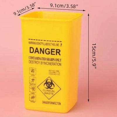 Contentor&#x20;para&#x20;L&#x00E2;minas&#x2F;Agulhas&#x20;Descart&#x00E1;veis&#x20;1L