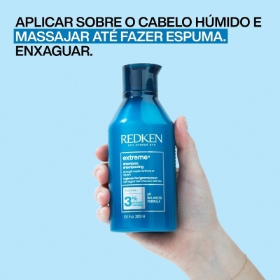 REDKEN&#x20;Extreme&#x20;Shampoo&#x20;-&#x20;Repara&#x00E7;&#x00E3;o&#x20;E&#x20;For&#x00E7;a&#x20;Para&#x20;Cabelos&#x20;Danificados&#x20;300ml