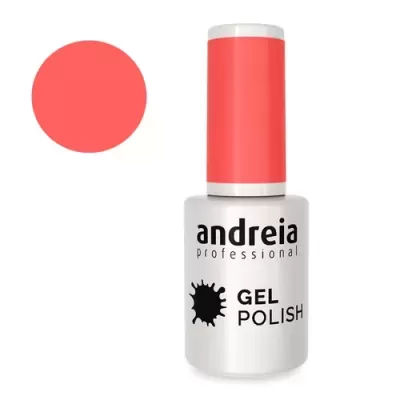 Frasco de verniz gel Andreia Professional coral