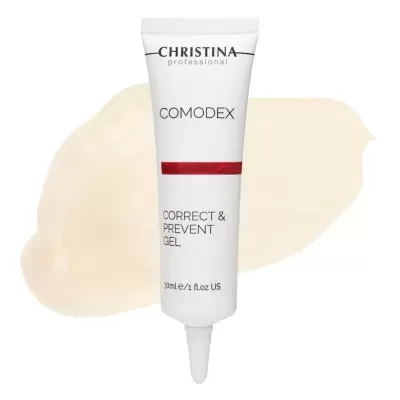 Tubo de gel cosmético Christina Comodex Correct & Prevent Gel
