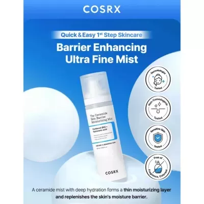 COSRX&#x20;The&#x20;Ceramide&#x20;Skin&#x20;Barrier&#x20;Moisturizing&#x20;Mist&#x20;-&#x20;Bruma&#x20;ultrafina&#x20;hidratante&#x20;120ml