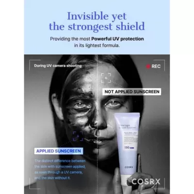 COSRX&#x20;Ultra&#x20;&#x2013;&#x20;Light&#x20;Invisible&#x20;Sunscreen&#x20;SPF50&#x20;PA&#x2B;&#x2B;&#x2B;&#x2B;&#x20;50ml