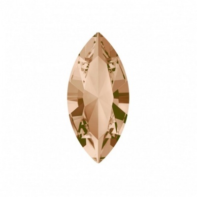 gema lapidada navete bege claro