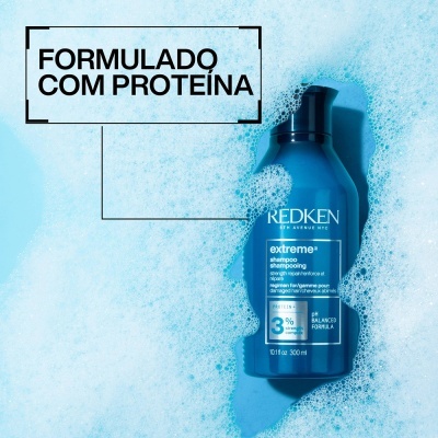REDKEN&#x20;Extreme&#x20;Shampoo&#x20;-&#x20;Repara&#x00E7;&#x00E3;o&#x20;E&#x20;For&#x00E7;a&#x20;Para&#x20;Cabelos&#x20;Danificados&#x20;300ml