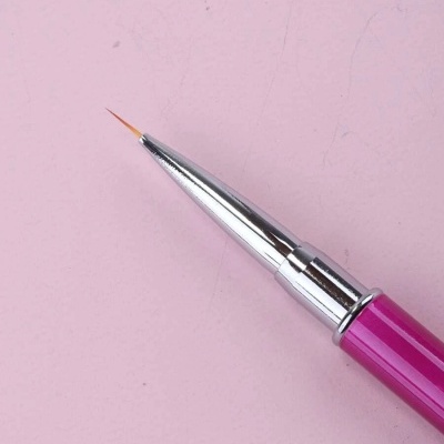 Pincel&#x20;de&#x20;Detalhe&#x20;Rosa&#x20;C&#x2F;Tampa