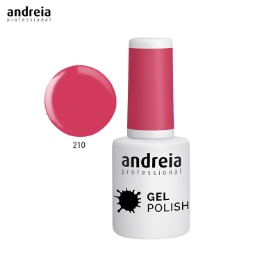 Frasco de verniz gel Andreia Professional cor rosa 210