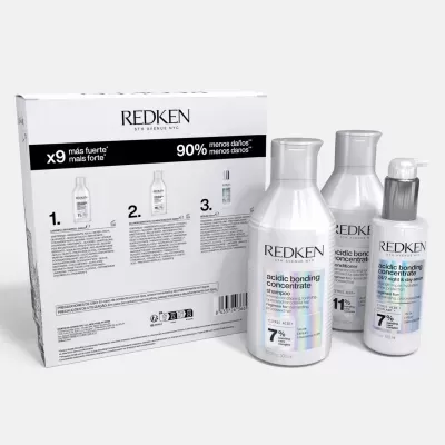 REDKEN&#x20;Coffret&#x20;Spring&#x20;Acidic&#x20;Bonding&#x20;Concentrate&#x20;-&#x20;Coffret&#x20;Hidratante&#x20;e&#x20;Portetor&#x20;de&#x20;Cabelo