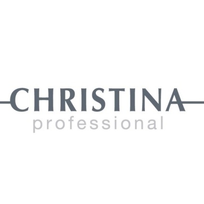 Logo com texto CHRISTINA professional em fundo branco