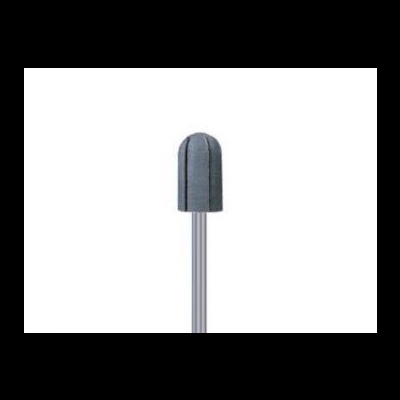 Broca de alta precisão para manicure com ponta azul e eixo metálico