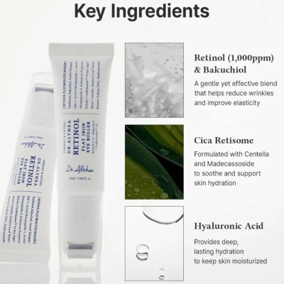 Dr.&#x20;Althea&#x20;Contorno&#x20;dos&#x20;Olhos&#x20;Retinol&#x20;Flat&#x20;Iron&#x20;Eye&#x20;Roller&#x20;25ml