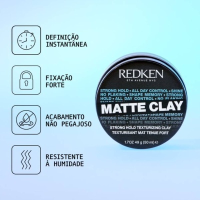 REDKEN&#x20;Matte&#x20;Clay&#x20;75ml