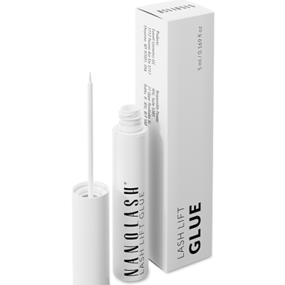 Cola para pestanas NANOLASH Lash Lift Glue com aplicador e caixa branca