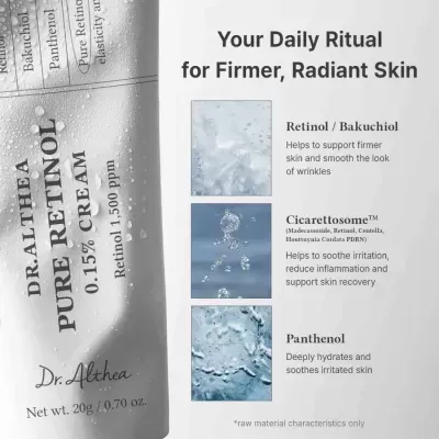 Dr.&#x20;Althea&#x20;Pure&#x20;Retinol&#x20;0.15&#x25;&#x20;Cream&#x20;20gr