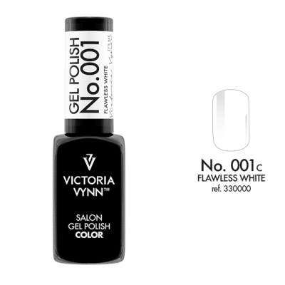 Verniz gel para unhas Victoria Vynn No. 001 Flawless White