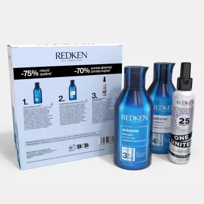 REDKEN&#x20;Coffret&#x20;Spring&#x20;Extreme&#x20;-&#x20;Coffret&#x20;Fortalecedor&#x20;e&#x20;Reparador&#x20;de&#x20;Cabelo