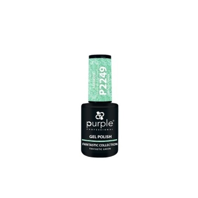 Verniz&#x20;Gel&#x20;PURPLE&#x20;P2249&#x20;-&#x20;FANTASTIC&#x20;GREEN&#x20;10ml