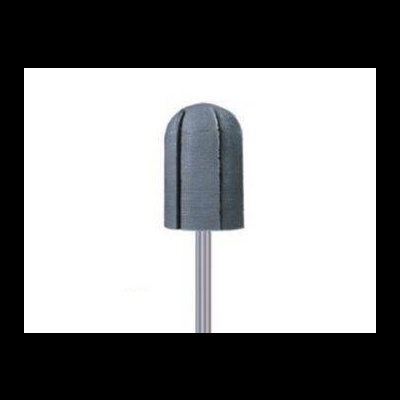 Broca de polimento cinzenta com haste metálica