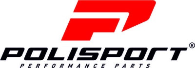 Logótipo da marca POLISPORT em preto e vermelho