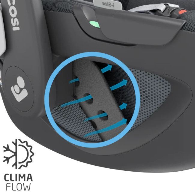 Assento auto para criança com tecnologia de circulação de ar CLIMA FLOW
