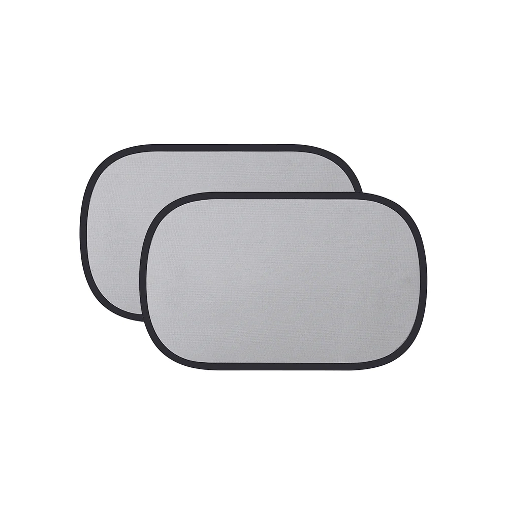 Dois refletores retangulares cinza com bordas pretas