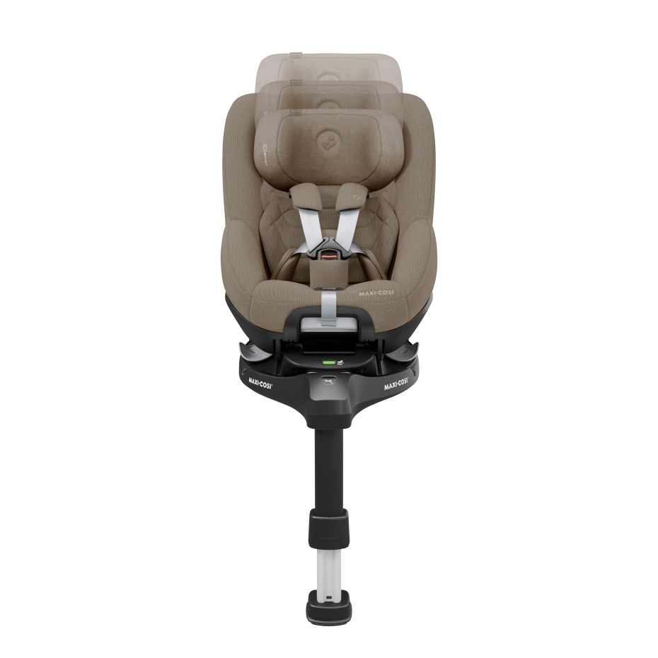 Cadeira para automóvel BEBE CONFORT bege com arnês e base ajustável