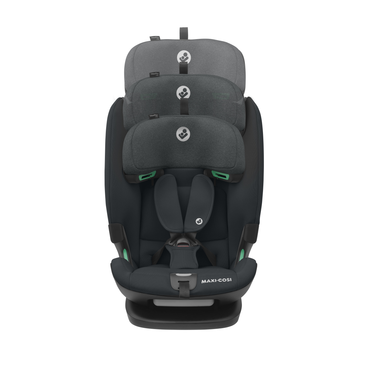Cadeira auto para criança Maxi-Cosi preto e cinza com cintos de segurança