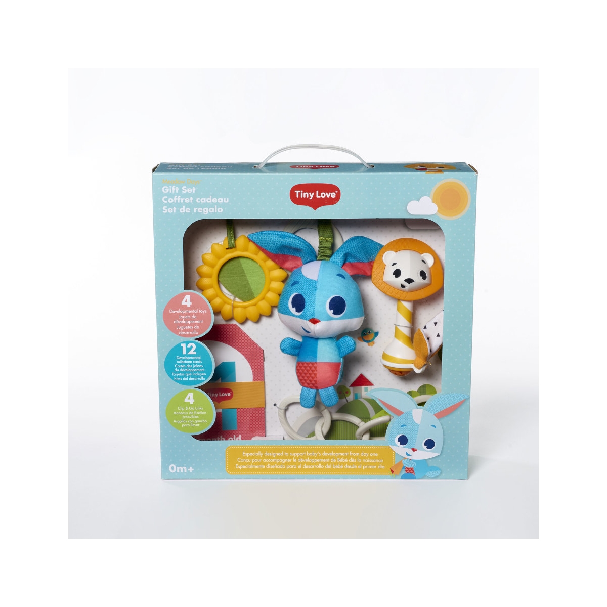 Conjunto de presente Tiny Love com brinquedos pendurados para bebé