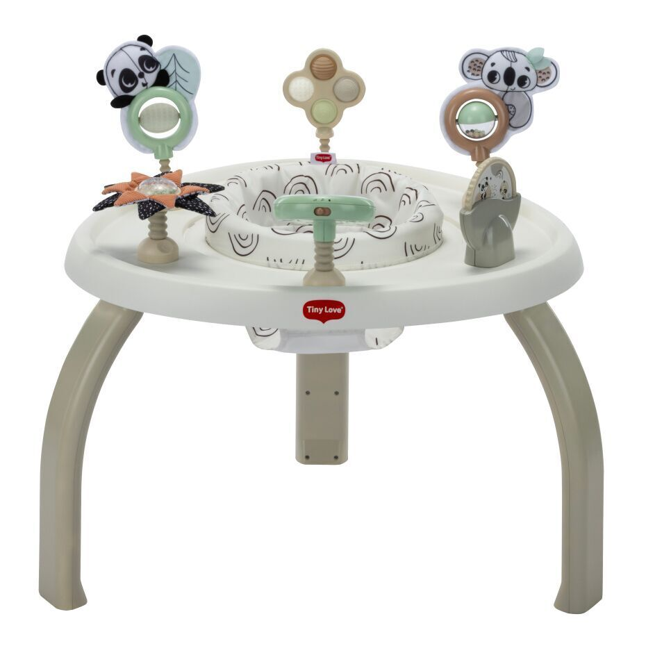 Atividade para bebés Tiny Love com brinquedos de panda e coala