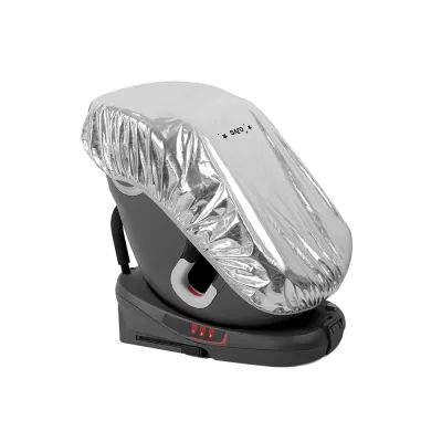 Capa protetora prateada para cadeira de automóvel infantil