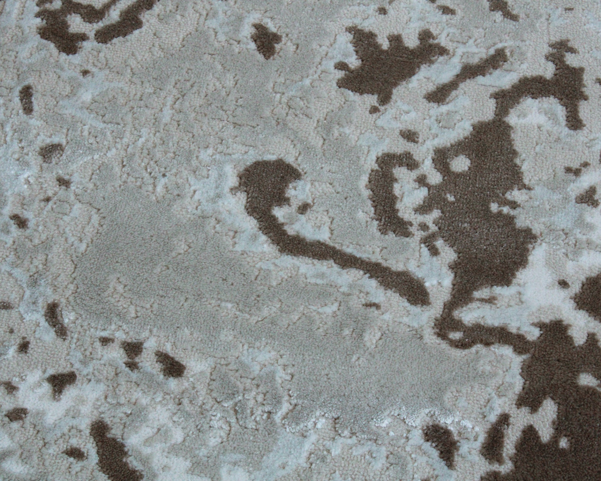 Tapete abstrato castanho, cinza e creme