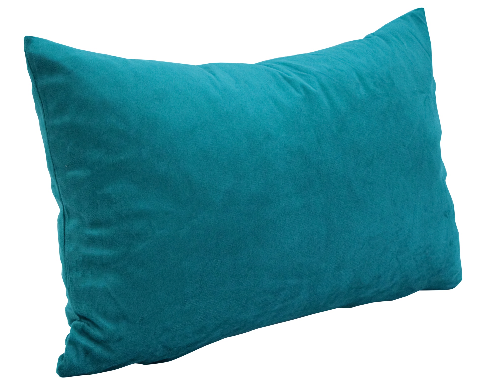 Almofada azul turquesa retangular