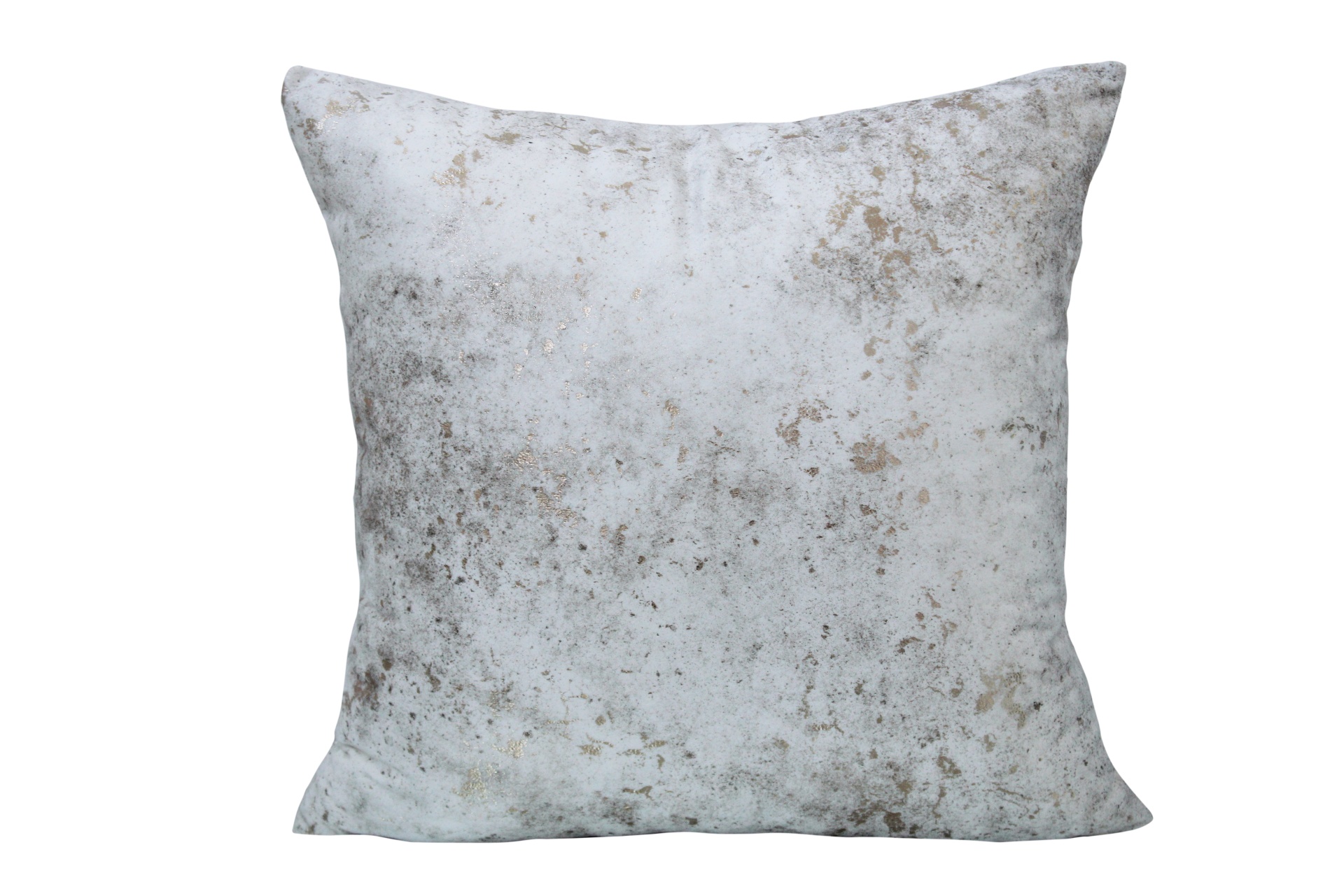 Almofada cinzenta com padrão manchado