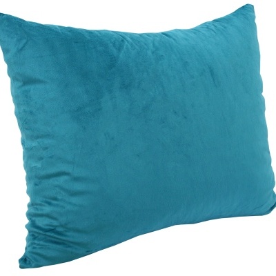 Almofada azul turquesa retangular