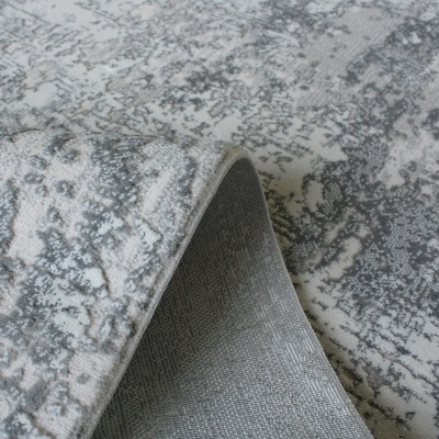 Tapete cinza com padrão abstrato