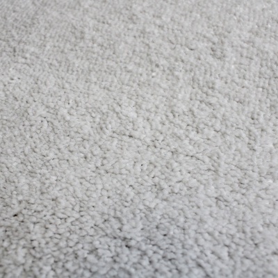 Tecido felpudo branco com textura densa