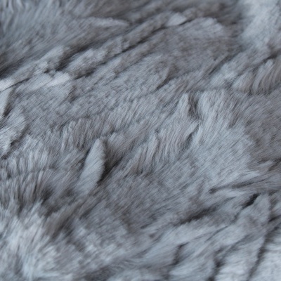 Textura de pêlo sintético cinzento