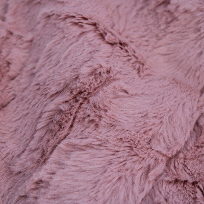 Tecido pelúcia rosa claro macio e fofo