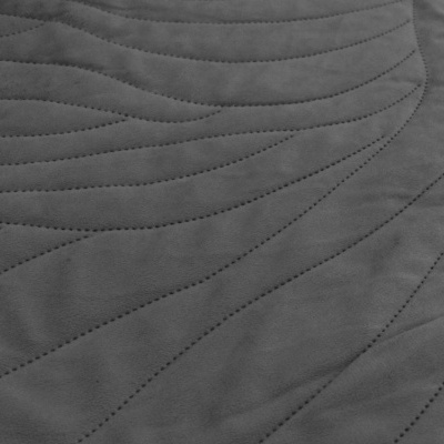 Textura cinzenta escura com linhas onduladas perfuradas