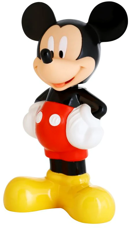Figura de plástico do personagem Mickey Mouse colorida