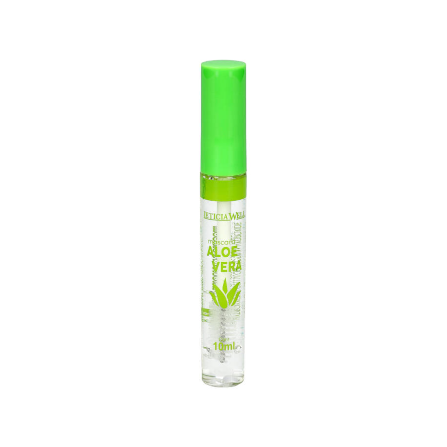 Frasco pequeno de Aloe Vera com tampa verde