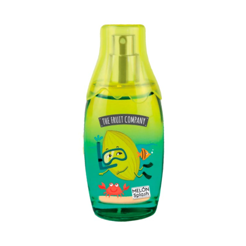 Frasco de spray THE FRUIT COMPANY MELÓN Splash com ilustração de melão e animais marinhos