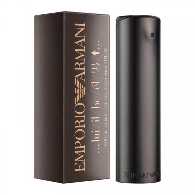 Perfume Emporio Armani Lui Il He EdT 100ml com frasco e caixa