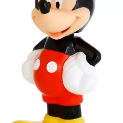 Figura de plástico do personagem Mickey Mouse colorida