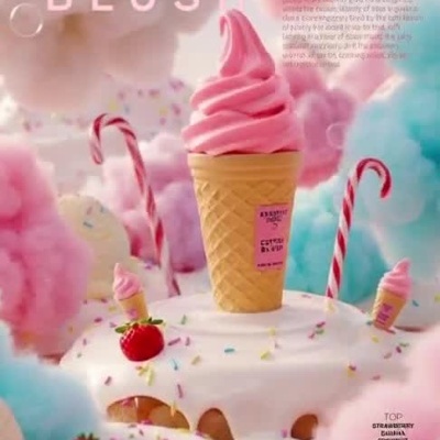 Arabiyat Sugar - Blush de algodão EDP 100ML  Mulheres