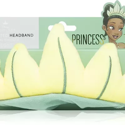 Elástico cabeça coroa amarela Princesa Tiana
