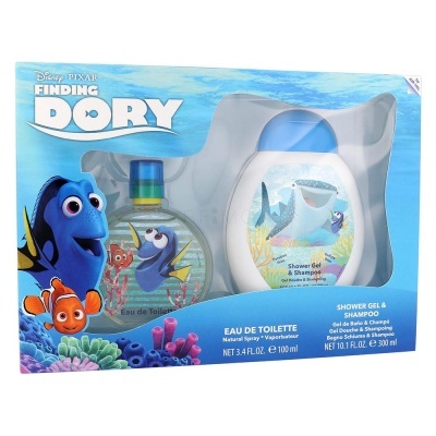 Conjunto Finding Dory com eau de toilette e gel de banho e champô em embalagem azul