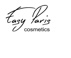 Logótipo Easy Paris cosmetics em fundo branco