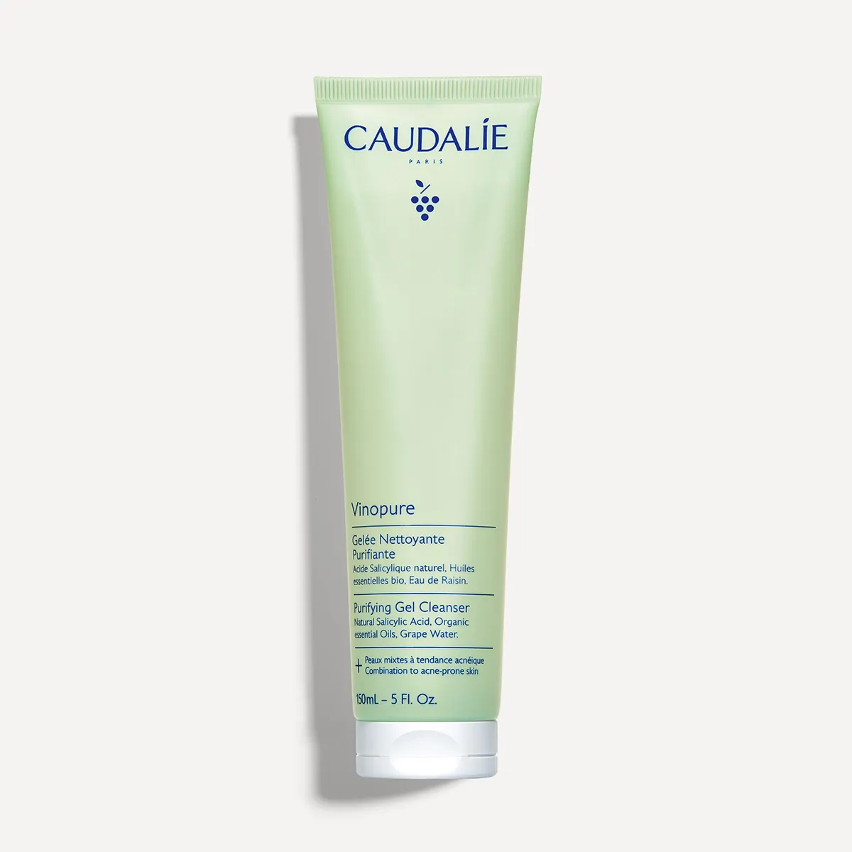 Caudalie - Vinopure Bio Gel de Limpeza Purificante 150ml Gel de limpeza CAUDALÍE Vinopure verde claro, 150 ml