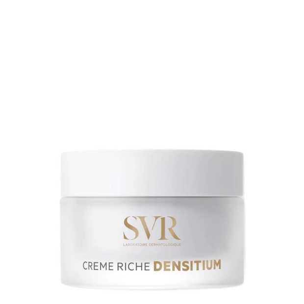 SVR - Densitium Creme Rico Antienvelhecimento Redensificante 50ml Frasco branco de creme facial SVR Densitium