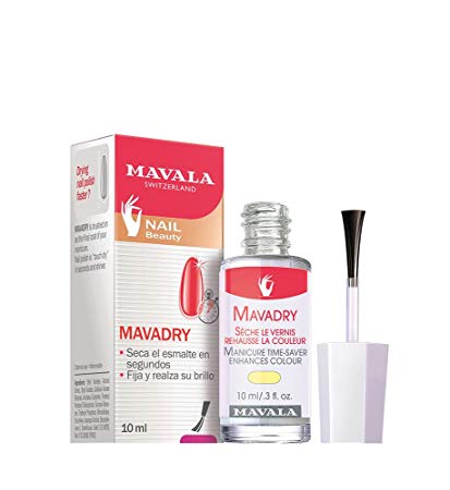 Mavala - Mavadry 10ml Verniz para unhas MAVALA Mavady com embalagem e frasco